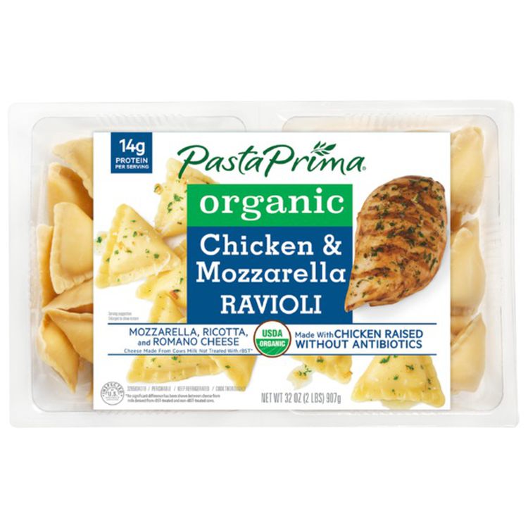 (image for) Ravioli Chicken and Mozzarella 32oz AF Req (ABF)